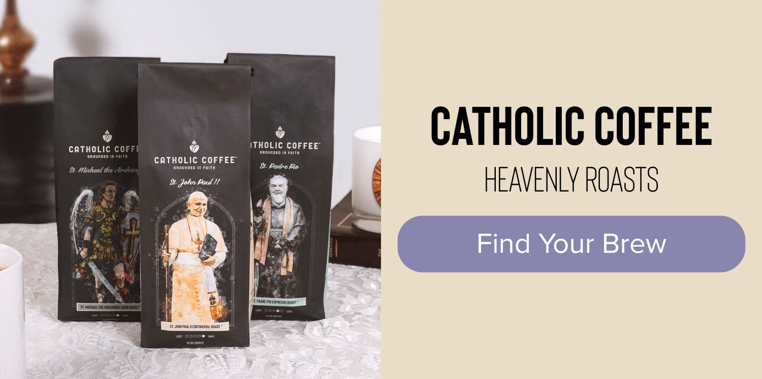 Artisanal Catholic coffee blends named after saints