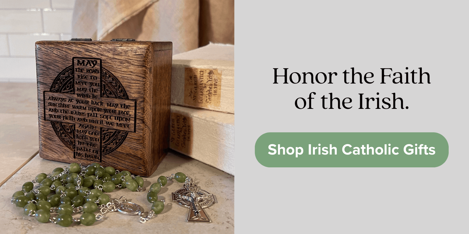 St. Patrick's Day Catholic gifts and Irish faith-inspired items
